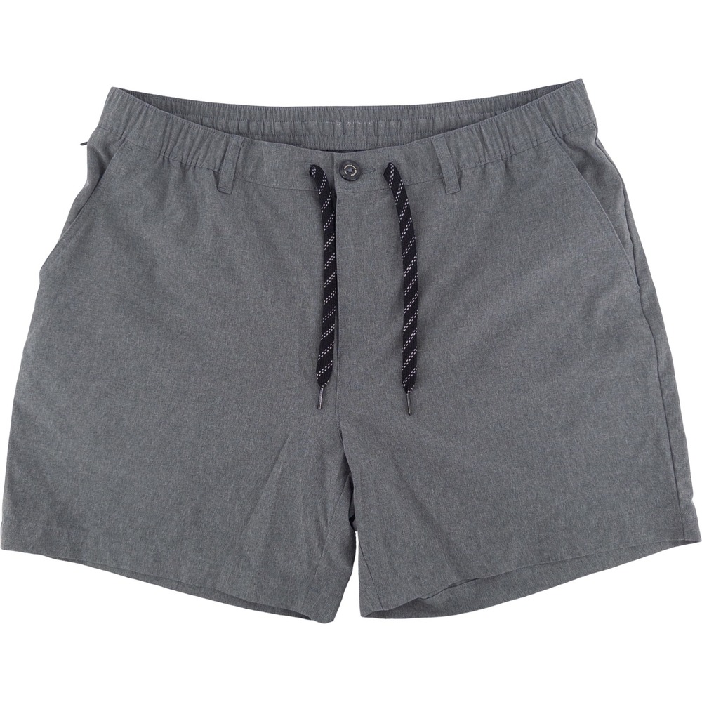 Chubbies Mens XL Everywear Shorts Gray 6 Inch Inseam Hybrid Gorpcore Golf Travel